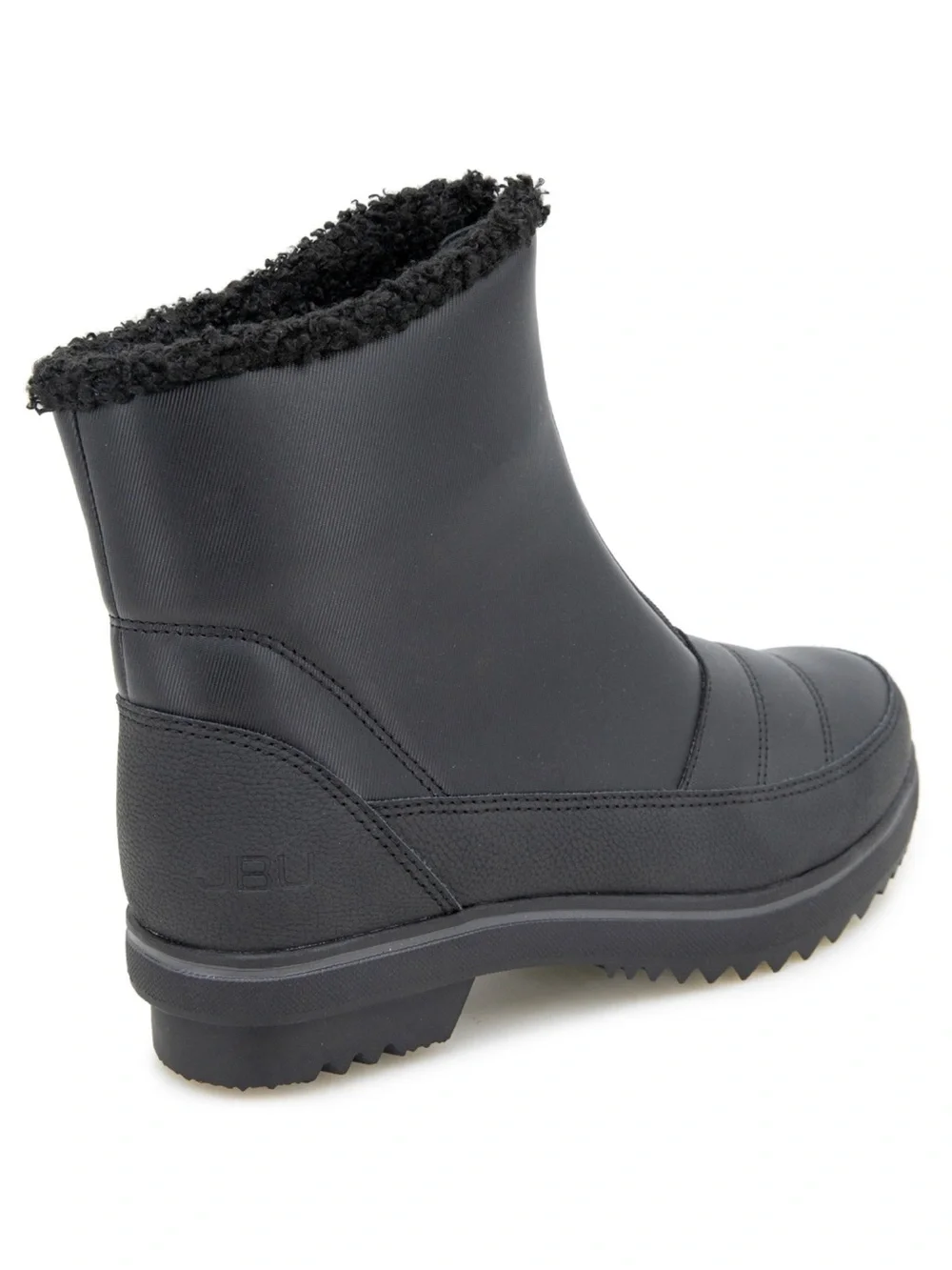 🖤🖤 JBU Black Women's Snowbound Encore Zip Front Cold-Weather Boots